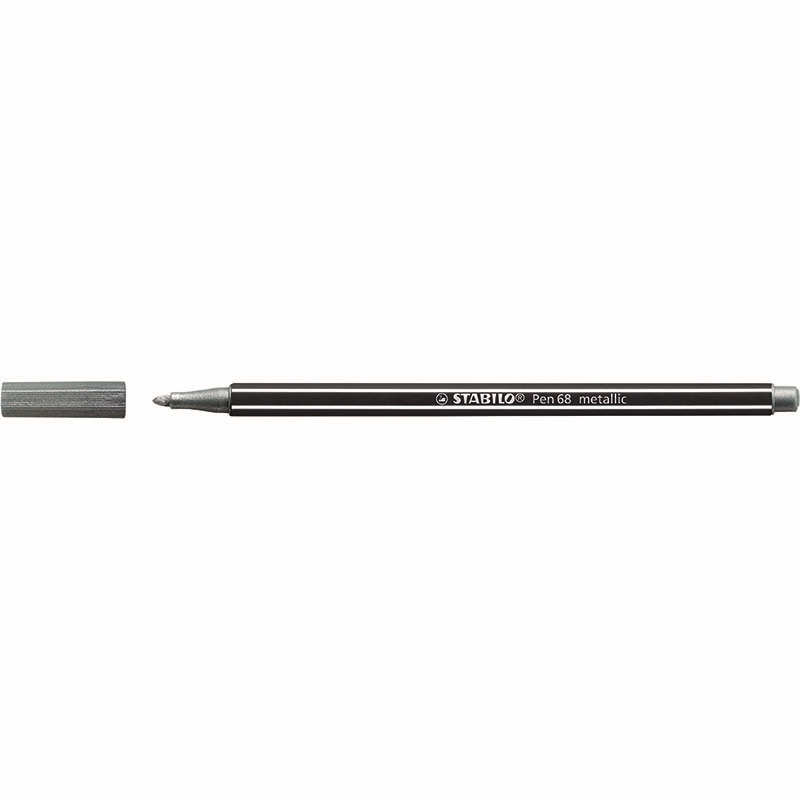 STABILO Pen 68 Metallic Silver