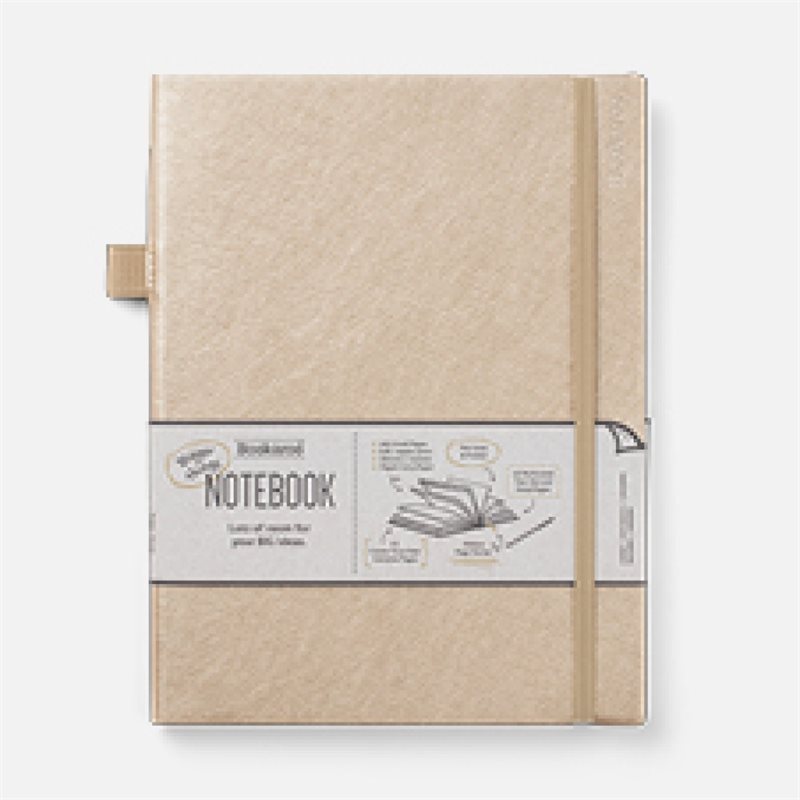 Bookaroo Bigger Things Notebook Journal - Gold