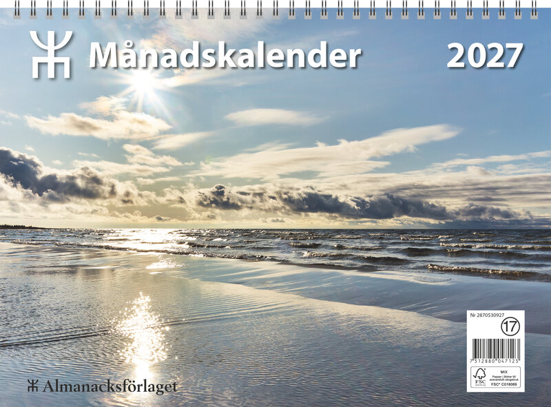 Väggkalender - Månadskalendern FSC