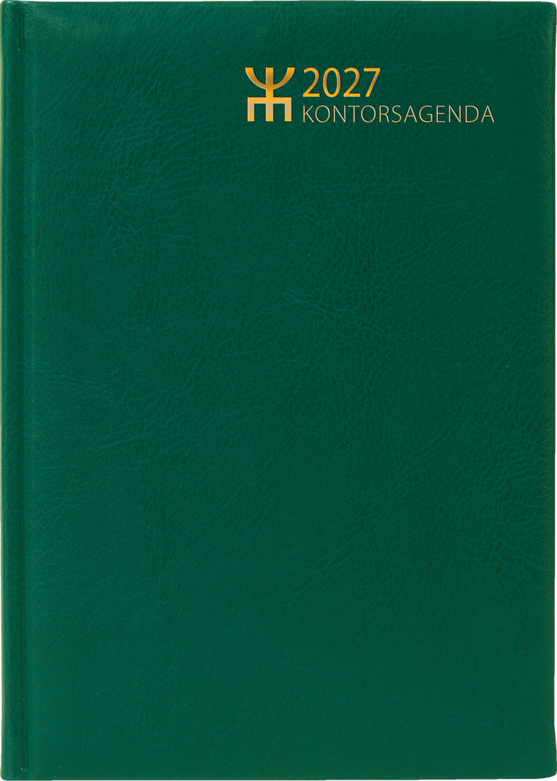Bordskalender - Kontorsagenda Grön FSC
