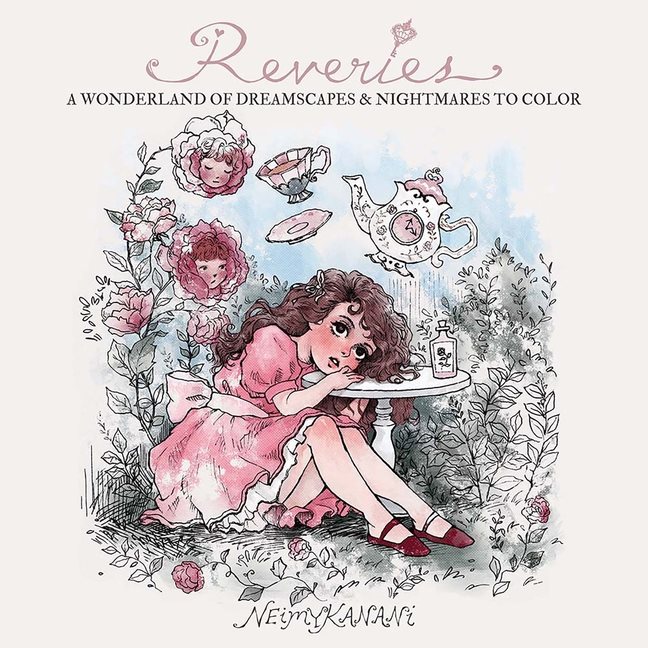 Reveries: A Wonderland of Dreamscapes and Nightmares to Color
