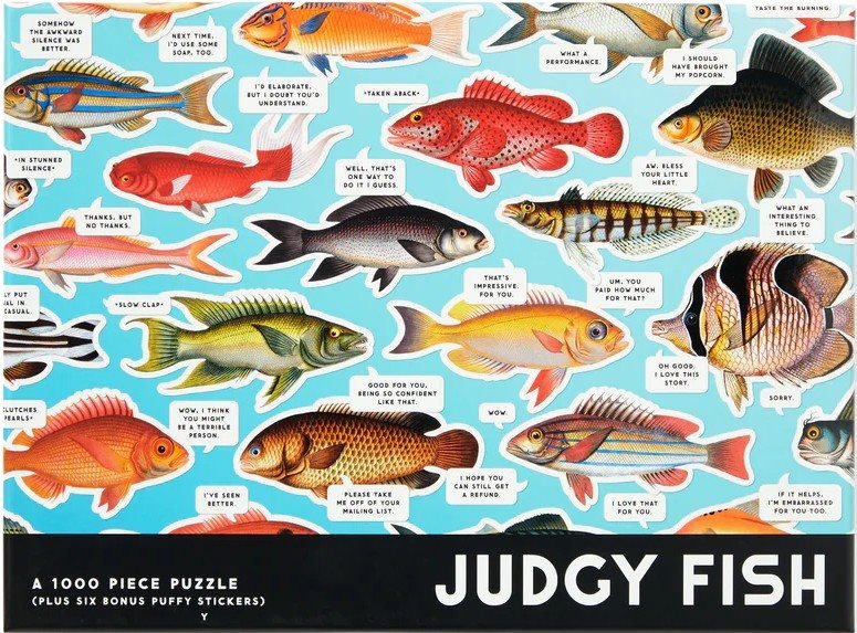 Judgy Fish 1000 Piece PuzzleJudgy Fish 1000 Piece Puzzle