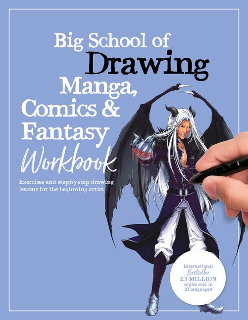 Big School Of Drawing Manga, Comics  Fantasy Workbook