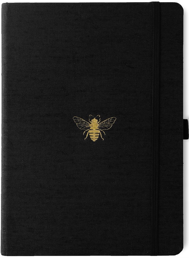 Dingbats* Pro B5 Lined - Black Bee Notebook