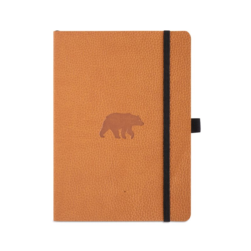 Dingbats* Wildlife Soft Cover A5 Lined - Brown Bear Notebook