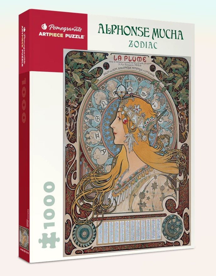 Alphonse Mucha: Zodiac 1000-Piece Jigsaw Puzzle