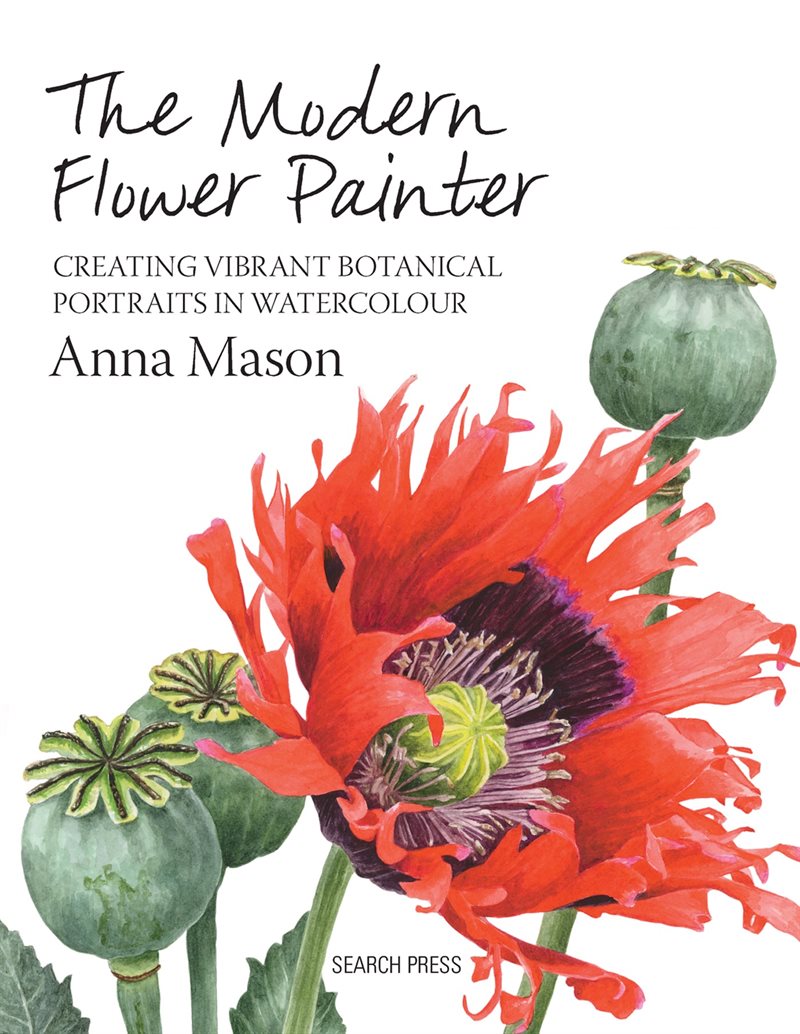 Modern flower painter - creating vibrant botanical portraits in watercolour