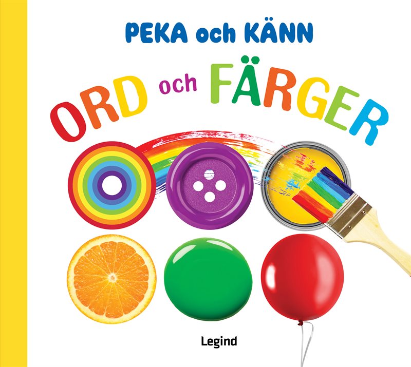 Peka och känn. Ord och färger