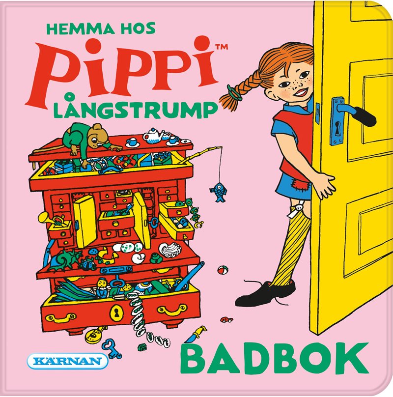 Hemma hos Pippi Långstrump : badbok 