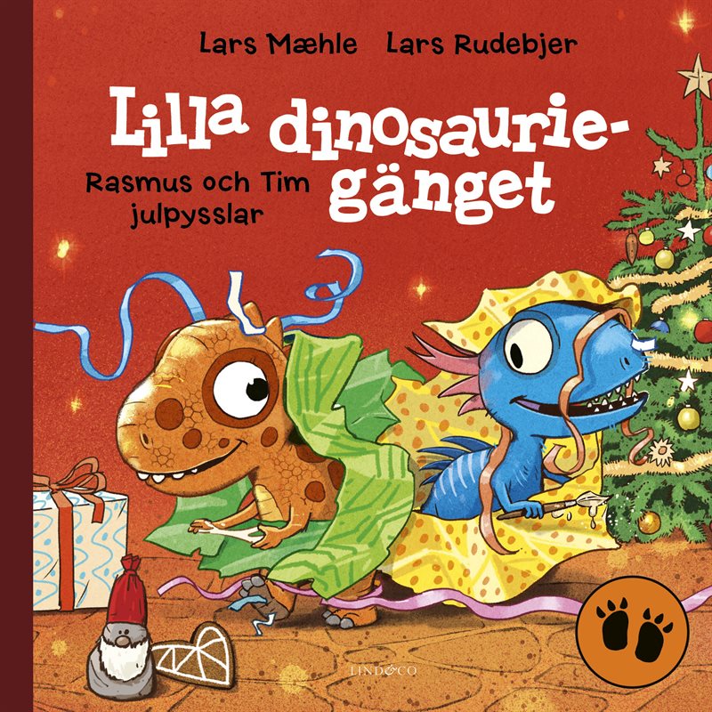 Lilla dinosauriegänget: Rasmus och Tim julpysslar