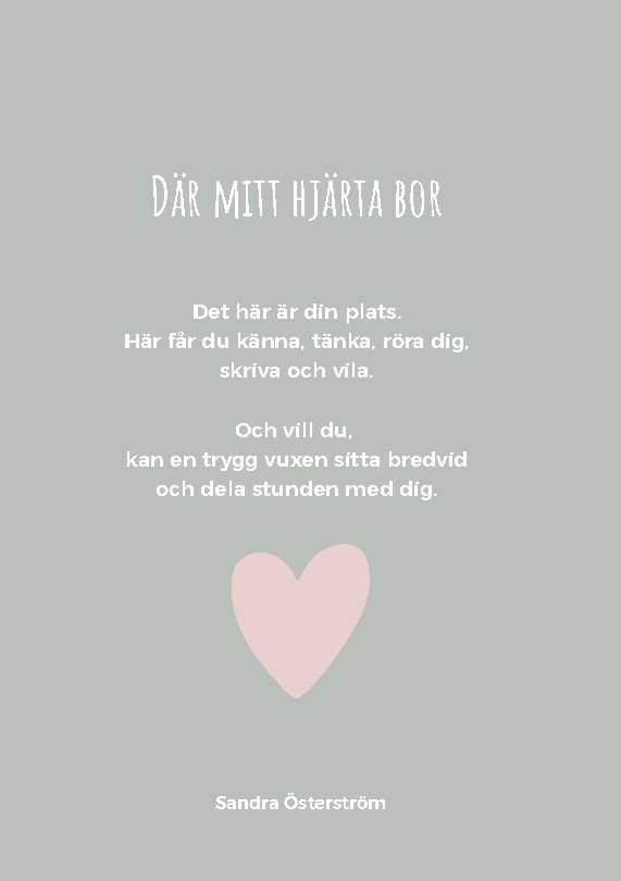 Där mitt hjärta bor : en bok att röra sig i