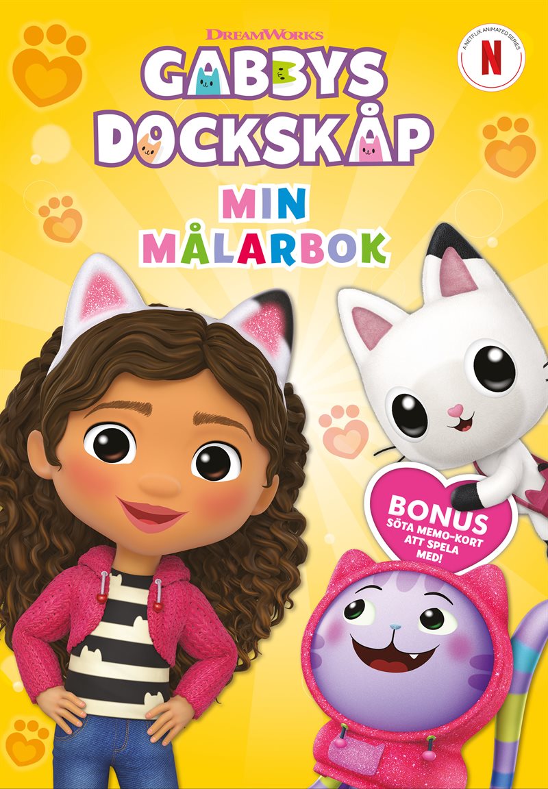 Gabbys dockskåp. Min målarbok