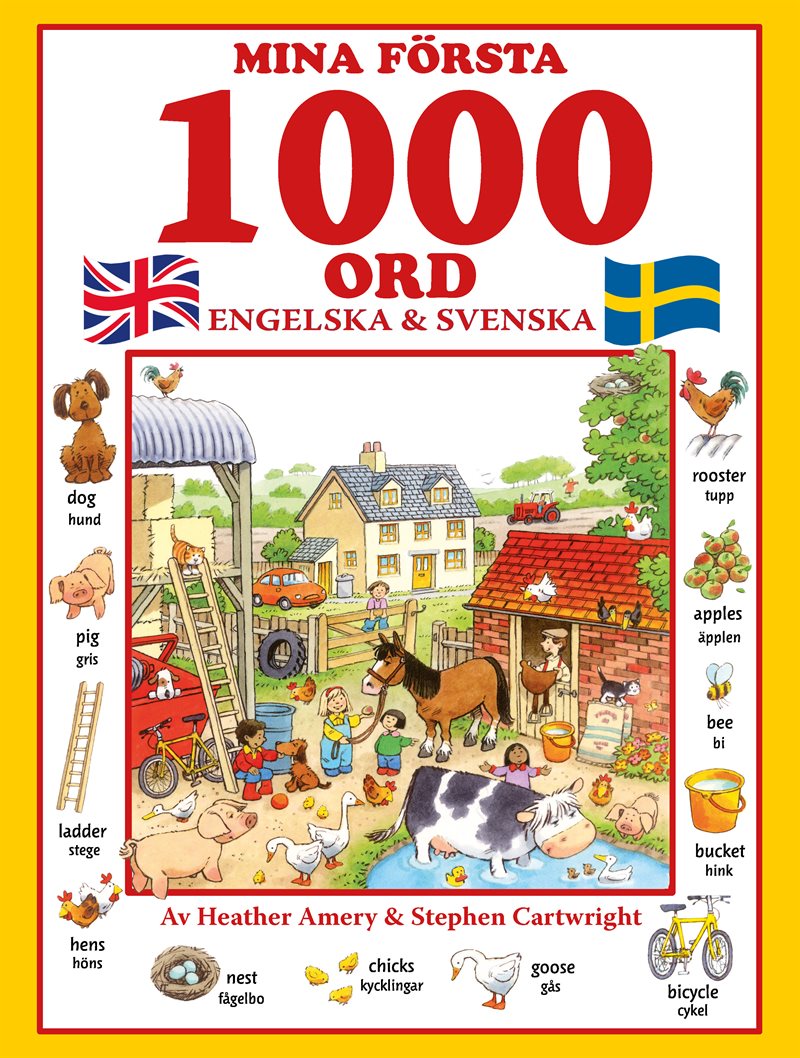 Mina första 1000 ord: engelska & svenska