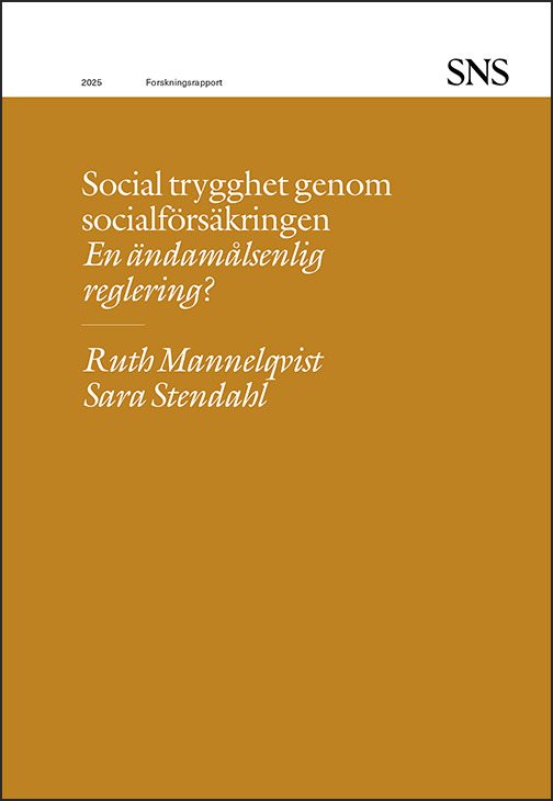 Social trygghet genom socialförsäkringen