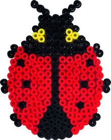 Pärlplatteset nyckelpiga