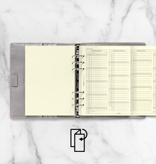 Filofax - A5 Refill 2028 Årsplan