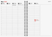 Kalender 2024 A5 Kartong Natur FSC