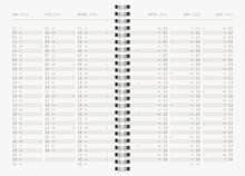 A5 Ocean 12 mån FSC