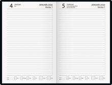 Årsdagbok Brun Konstskinn FSC