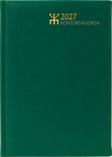 Bordskalender - Kontorsagenda Grön FSC